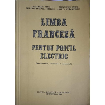 LIMBA FRANCEZA PENTRU PROFIL ELECTRIC