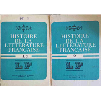 HISTOIRE DE LA LITTERATURE FRANCAISE VOL.1-2