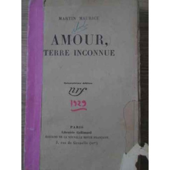 AMOUR, TERRE INCONNUE