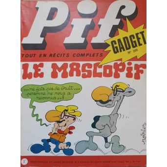 BENZI DESENATE, REVISTA PIF GADGET NO. 209