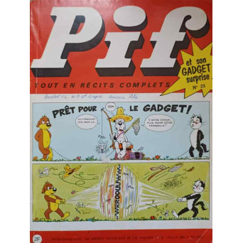 BENZI DESENATE, REVISTA PIF GADGET NO. 23