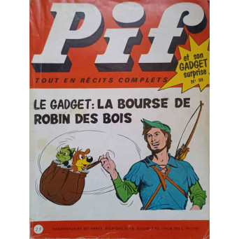 BENZI DESENATE, REVISTA PIF GADGET NO. 59
