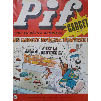 BENZI DESENATE, REVISTA PIF GADGET NO.133