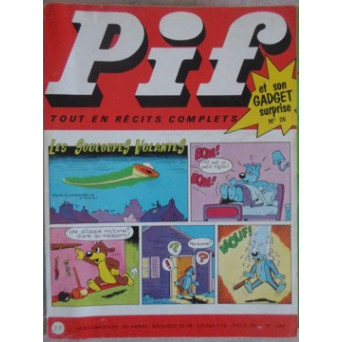BENZI DESENATE. REVISTA PIF GADGET NO.26