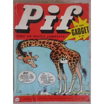 BENZI DESENATE. REVISTA PIF GADGET NO.66