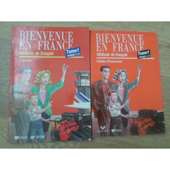 BIENVENUE EN FRANCE. METHODE DE FRANCAIS TOME 1, EPISODES 1 A 13 (PLUS CAHIER D'EXERCICES)