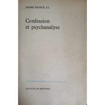 CONFESSION ET PSYCHANALYSE