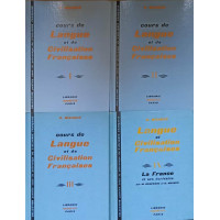 COURS DE LANGUE ET DE CIVILISATION FRANCAISES VOL.1-4 COURS DE LANGUE ET DE CIVILISATION FRANCAISES VOL.1-4