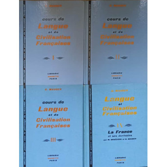 COURS DE LANGUE ET DE CIVILISATION FRANCAISES VOL.1-4