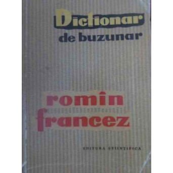 DICTIONAR DE BUZUNAR ROMAN FRANCEZ