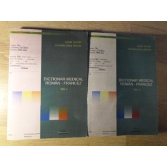 DICTIONAR MEDICAL ROMAN-FRANCEZ VOL.1-2