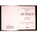 DICTIONNAIRE DE LA MUSIQUE SCIENCE DE LA MUSIQUE VOL.1-2