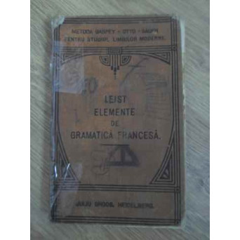ELEMENTE DE GRAMATICA FRANCESA