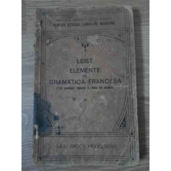 ELEMENTE DE GRAMATICA FRANCESA
