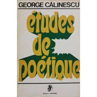 ETUDES DE POETIQUE