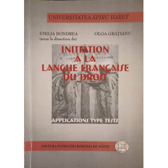 INITIATION A LA LANGUE FRANCAISE DU DROIT