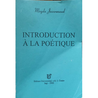 INTRODUCTION A LA POETIQUE