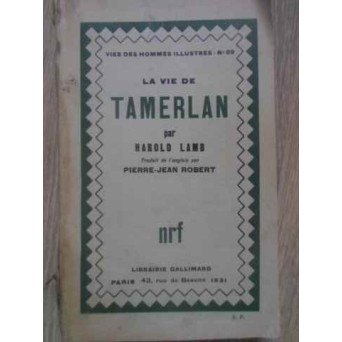 LA VIE DE TAMERLAN