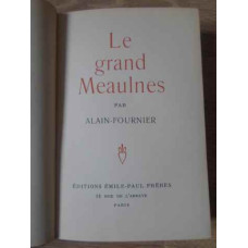 LE GRAND MEAULNES