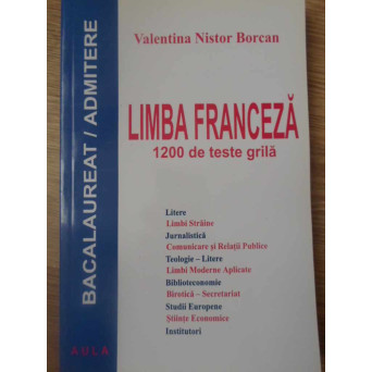 LIMBA FRANCEZA. 1200 DE TESTE GRILA