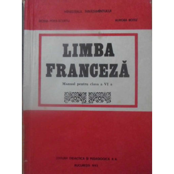 LIMBA FRANCEZA, MANUAL PENTRU CLASA A VI-A