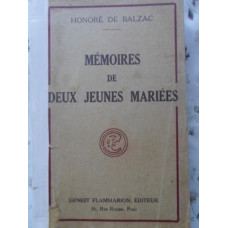 MEMOIRES DE DEUX JEUNES MARIEES