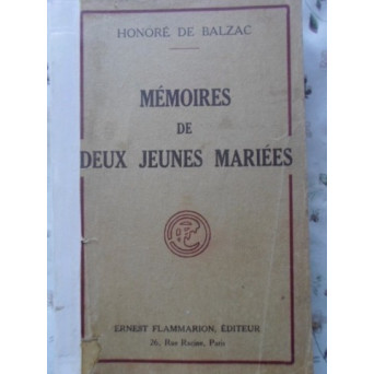 MEMOIRES DE DEUX JEUNES MARIEES