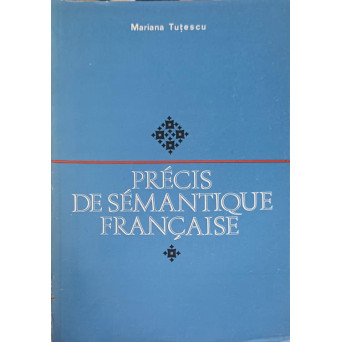 PRECIS DE SEMANTIQUE FRANCAISE