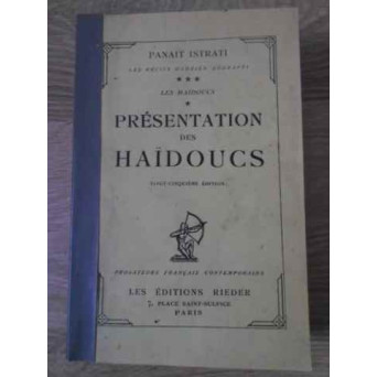 PRESENTATION DES HAIDOUCS