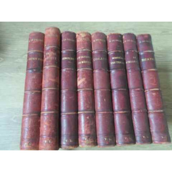 SET 8 CARTI BALZAC 1900-1902 (BEATRIX, LE COUSIN PONS, LA VIEILLE FILLE, URSULE MIROUET,HONORINE ETC