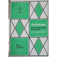 ANTHOLOGIE DEUTSCHSPRACHIGER KURZPROSA