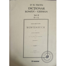 DICTIONAR ROMAN-GERMAN VOL.2