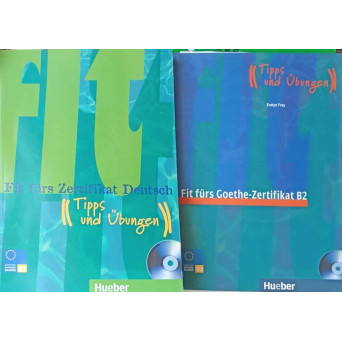 SET 2 CARTI: FIT FURS GOETHE ZERTIFIKAT B1, B2. TIPS UND UBUNGEN (CONTINE 2 CD)
