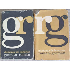 DICTIONAR DE BUZUNAR GERMAN - ROMAN, ROMAN - GERMAN VOL.1-2