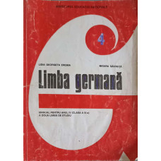 LIMBA GERMANA, MANUAL PENTRU ANUL IV (CLASA A IX-A)