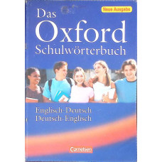 DAS OXFORD SCHULWORTERBUCH ENGLISCH-DEUTSCH, DEUTSCH-ENGLISCH