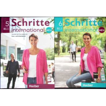 SCHRITTE INTERNATIONAL NEU 5+6 NIVEAU B1.1 + B1.2 KURSBUCK+ARBEITSBUCH