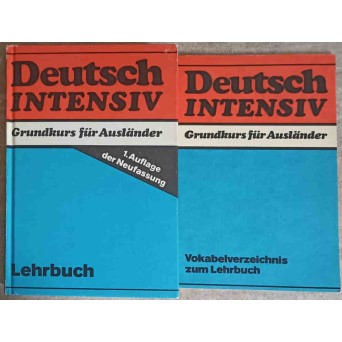 DEUTSCH INTENSIV GRUNDKURS FUR AUSLANDER VOL.1-2 LEHRBUCH, VOKABELVERZEICHNIS ZUM LEHRBUCH