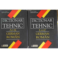 DICTIONAR TEHNIC GERMAN-ROMAN VOL.1-2 A-Z