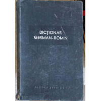 DICTIONAR GERMAN-ROMAN DICTIONAR GERMAN-ROMAN