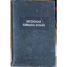 DICTIONAR GERMAN-ROMAN