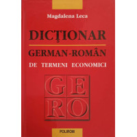 DICTIONAR GERMAN ROMAN DE TERMENI ECONOMICI DICTIONAR GERMAN ROMAN DE TERMENI ECONOMICI