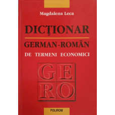 DICTIONAR GERMAN ROMAN DE TERMENI ECONOMICI