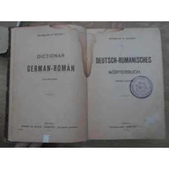 DICTIONAR GERMAN-ROMAN DEUTSCH-RUMANISCHES WORTERBUCH