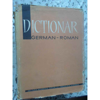 DICTIONAR GERMAN - ROMAN FORMAT A4 (140.000 CUVINTE)