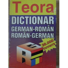 DICTIONAR GERMAN-ROMAN ROMAN-GERMAN 38.000 CUVINTE