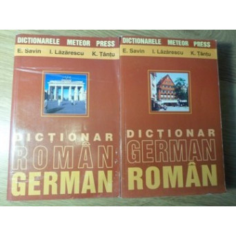 DICTIONAR ROMAN-GERMAN, GERMAN-ROMAN