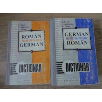 DICTIONAR ROMAN-GERMAN, GERMAN-ROMAN
