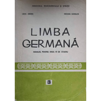 LIMBA GERMANA. MANUAL PENTRU ANUL III DE STUDIU