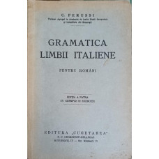 GRAMATICA LIMBII ITALIENE PENTRU ROMANI